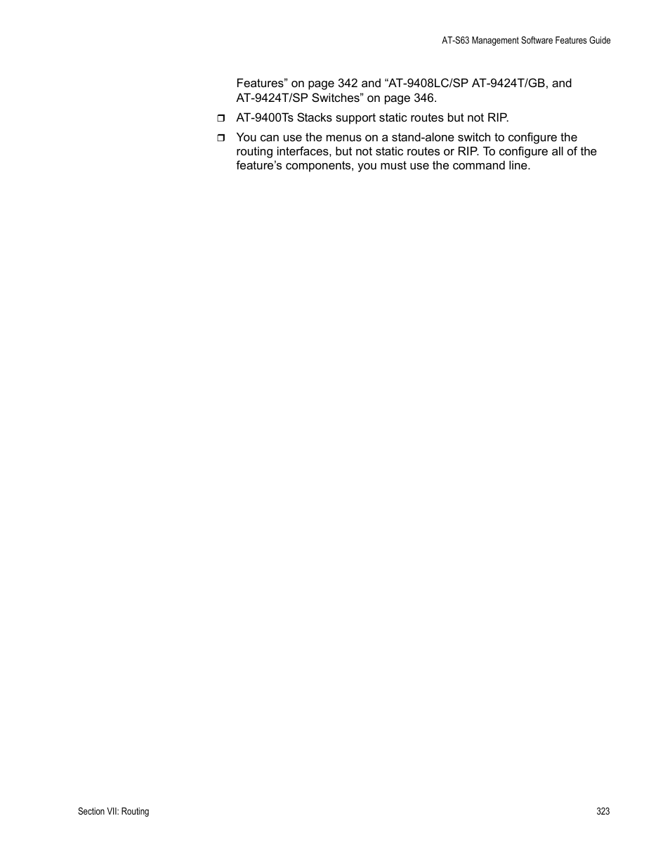 Allied Telesis AT-S63 User Manual | Page 323 / 538