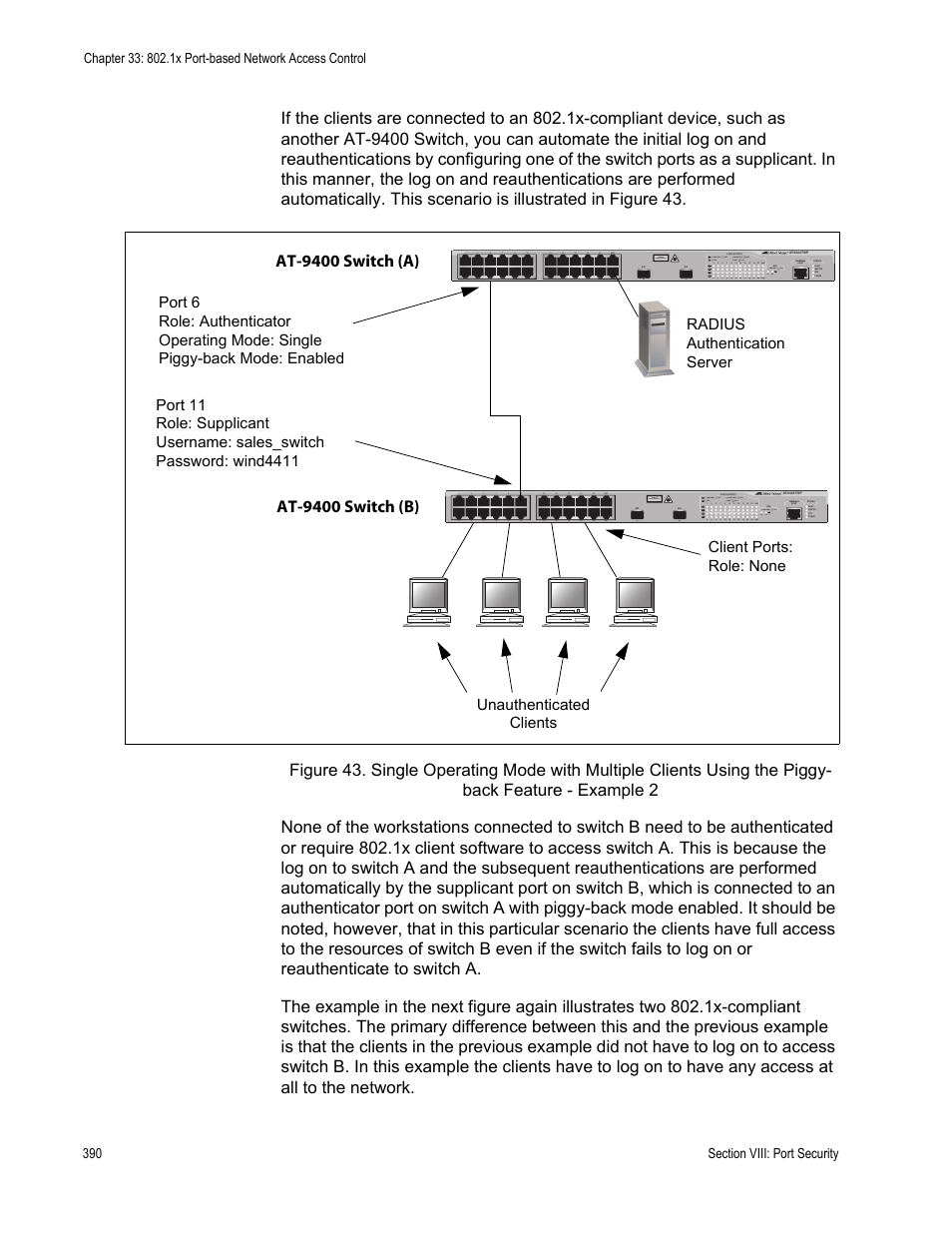 At-9400 switch (b) | Allied Telesis AT-S63 User Manual | Page 390 / 538