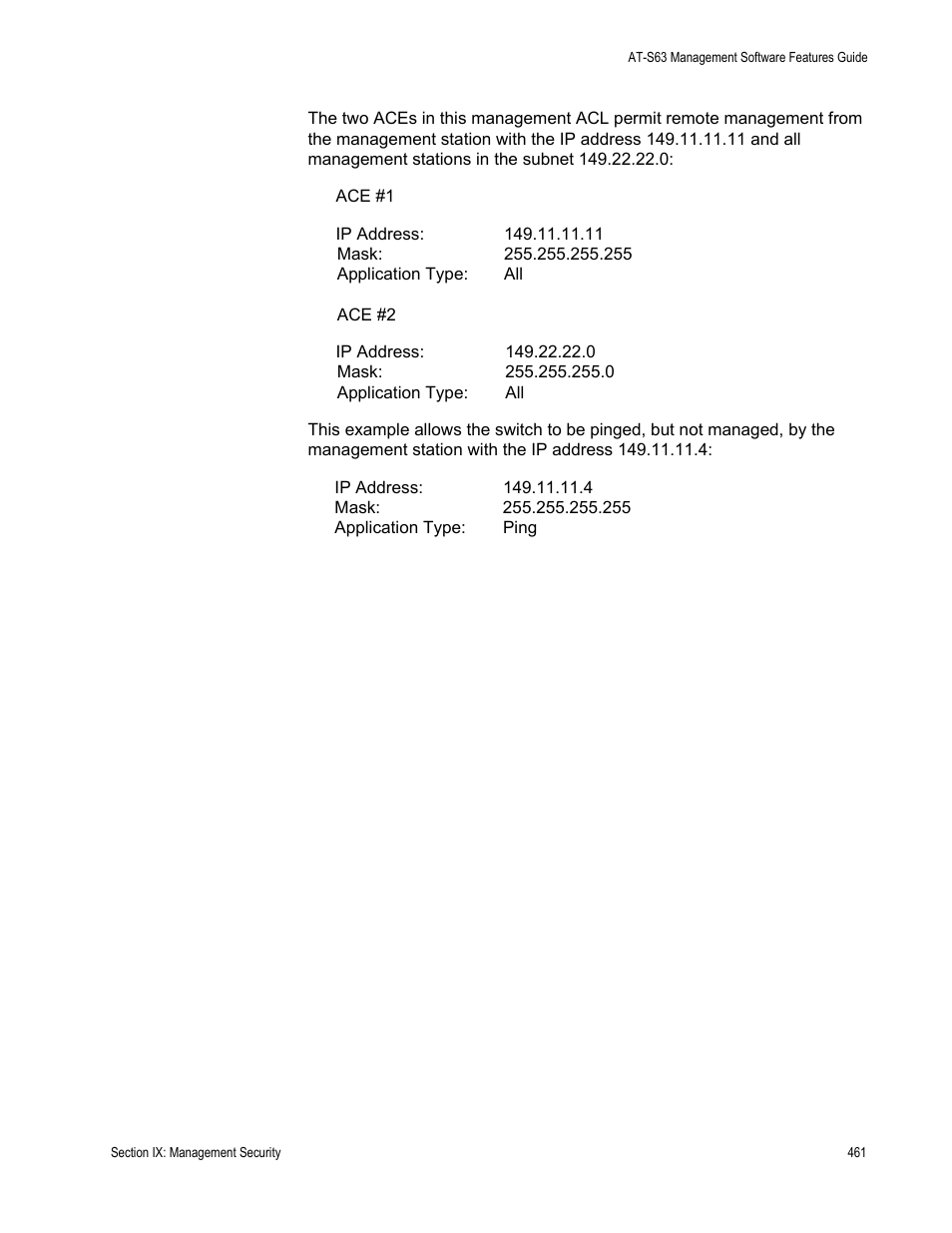 Allied Telesis AT-S63 User Manual | Page 461 / 538