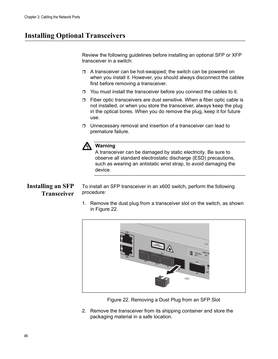 Allied Telesis x600-48Ts/XP User Manual | Page 46 / 72