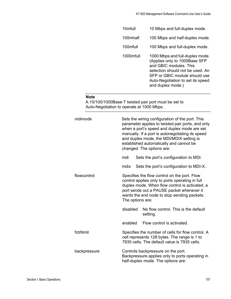 Allied Telesis AT-S63 User Manual | Page 157 / 836