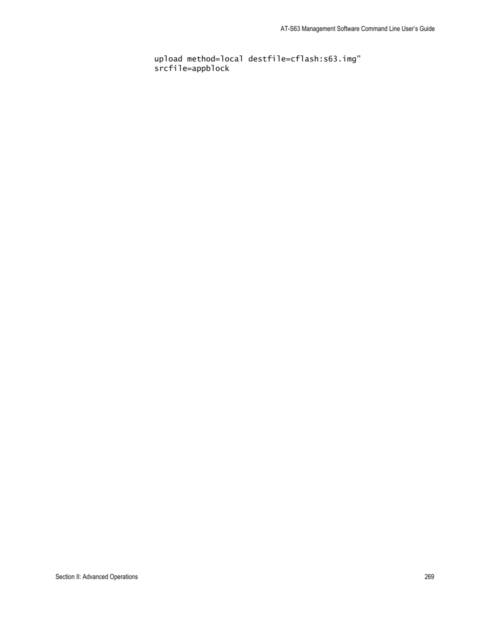 Allied Telesis AT-S63 User Manual | Page 269 / 836