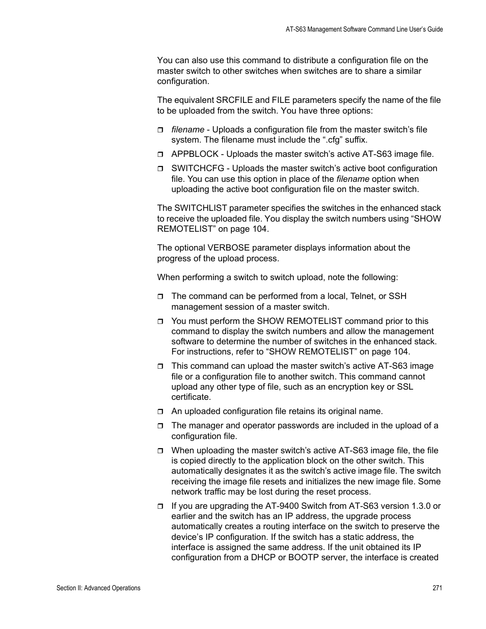 Allied Telesis AT-S63 User Manual | Page 271 / 836