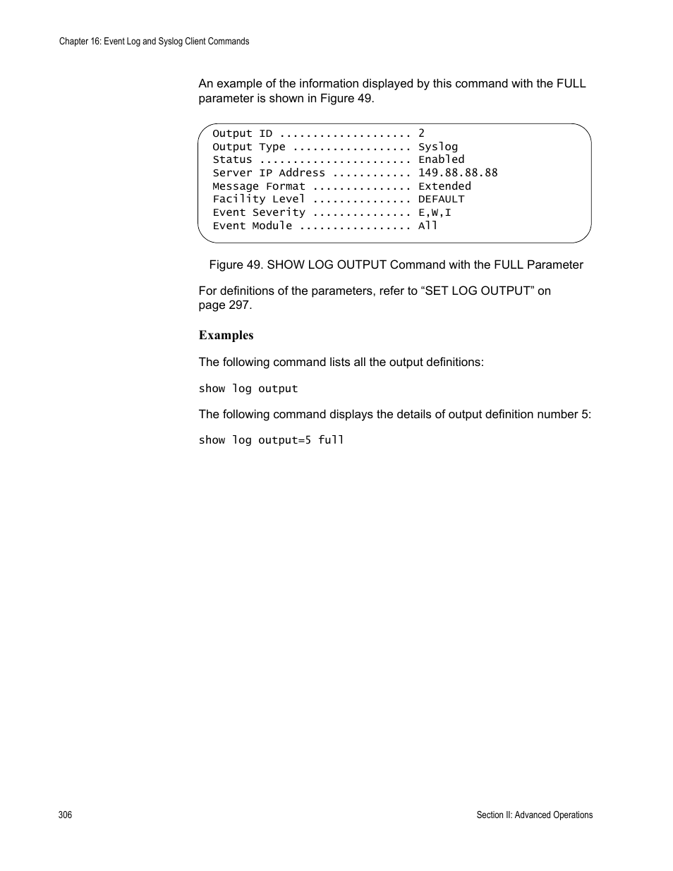 Allied Telesis AT-S63 User Manual | Page 306 / 836