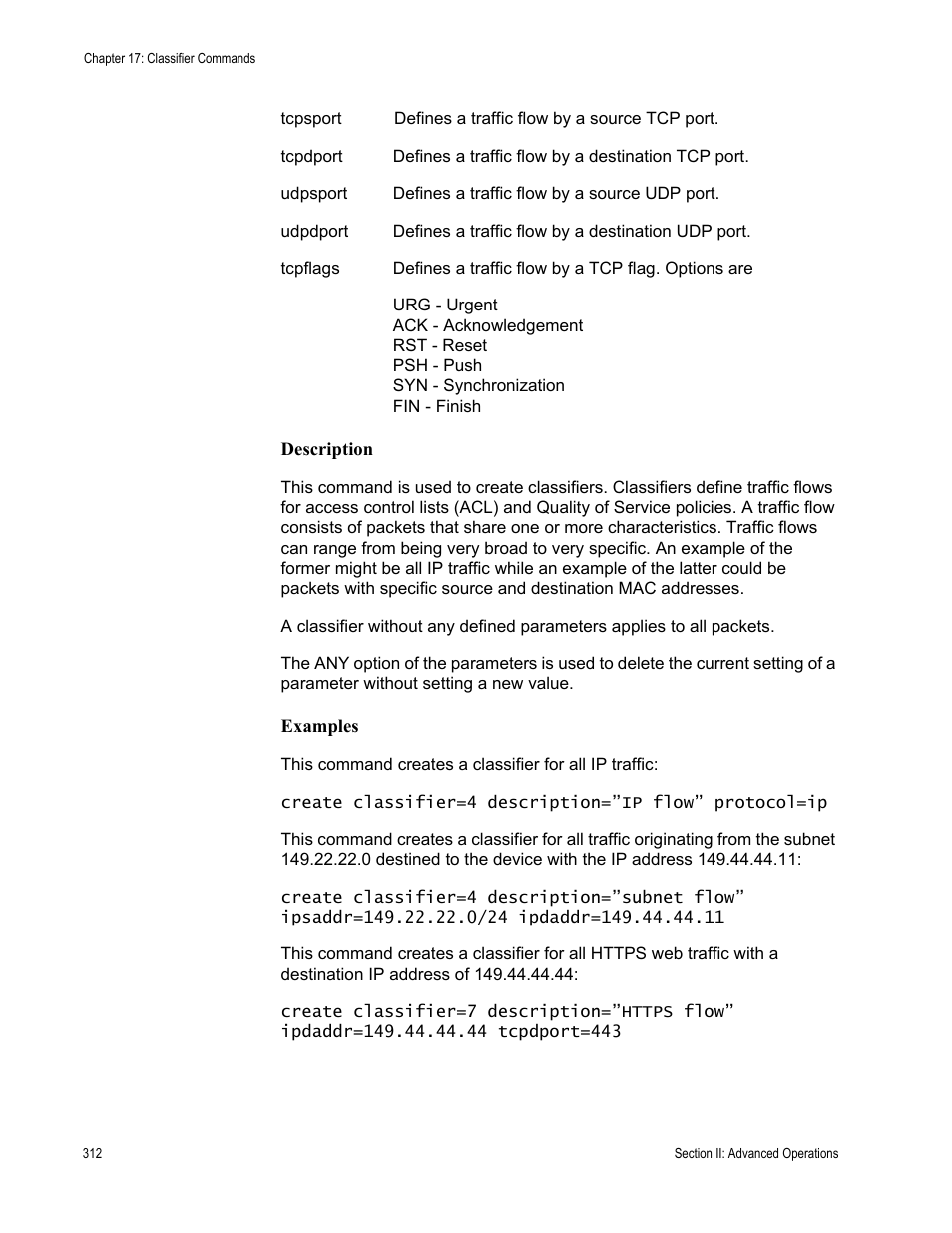Allied Telesis AT-S63 User Manual | Page 312 / 836
