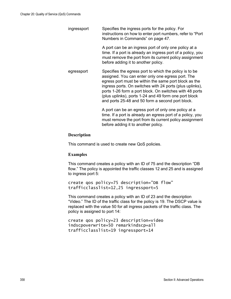 Allied Telesis AT-S63 User Manual | Page 358 / 836