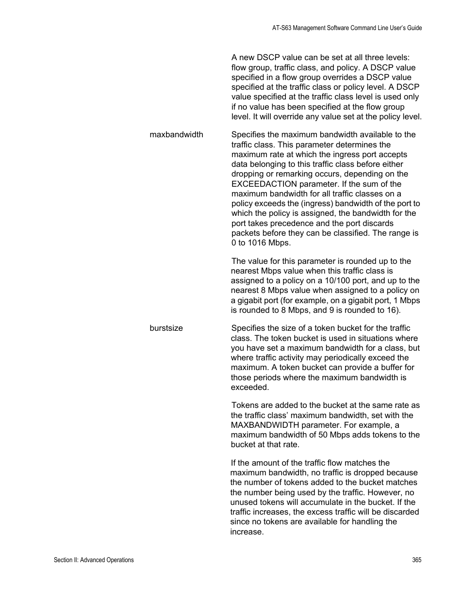 Allied Telesis AT-S63 User Manual | Page 365 / 836