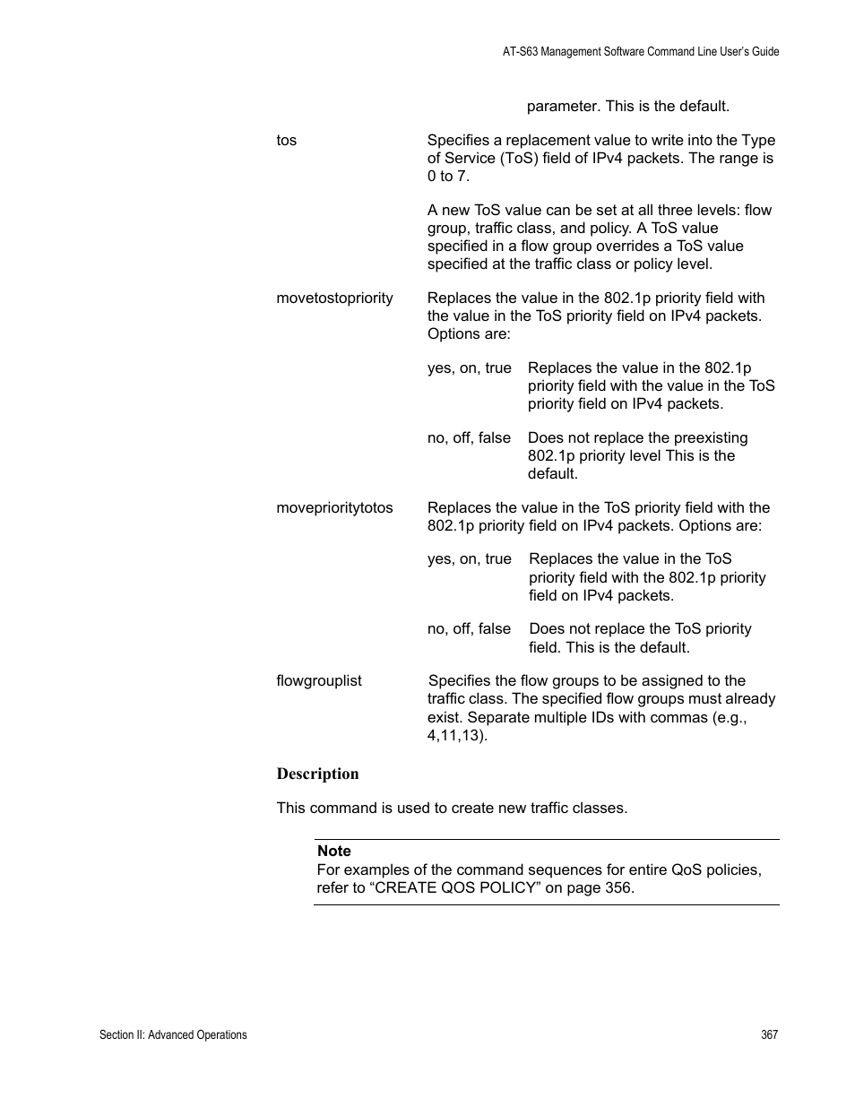 Allied Telesis AT-S63 User Manual | Page 367 / 836