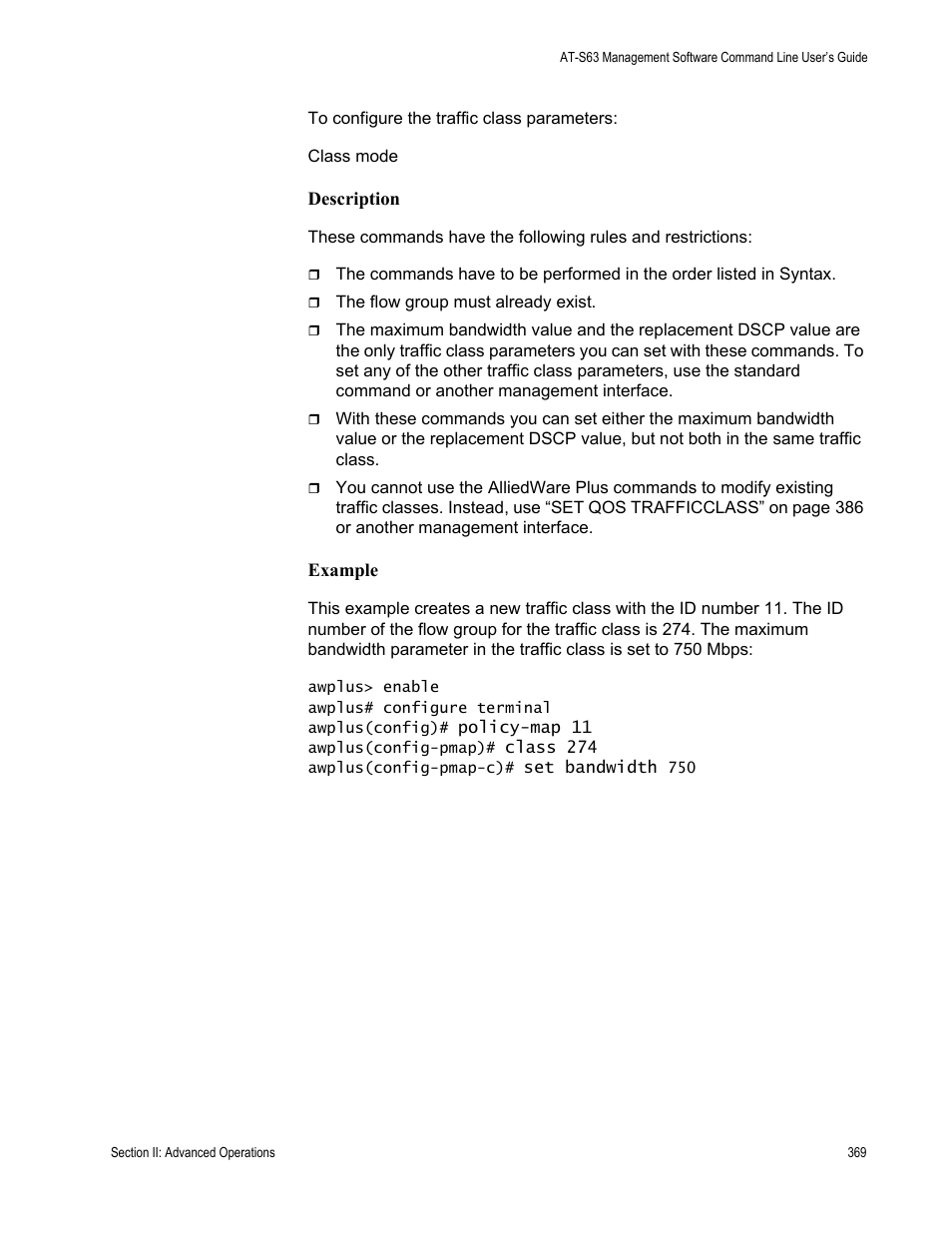 Allied Telesis AT-S63 User Manual | Page 369 / 836