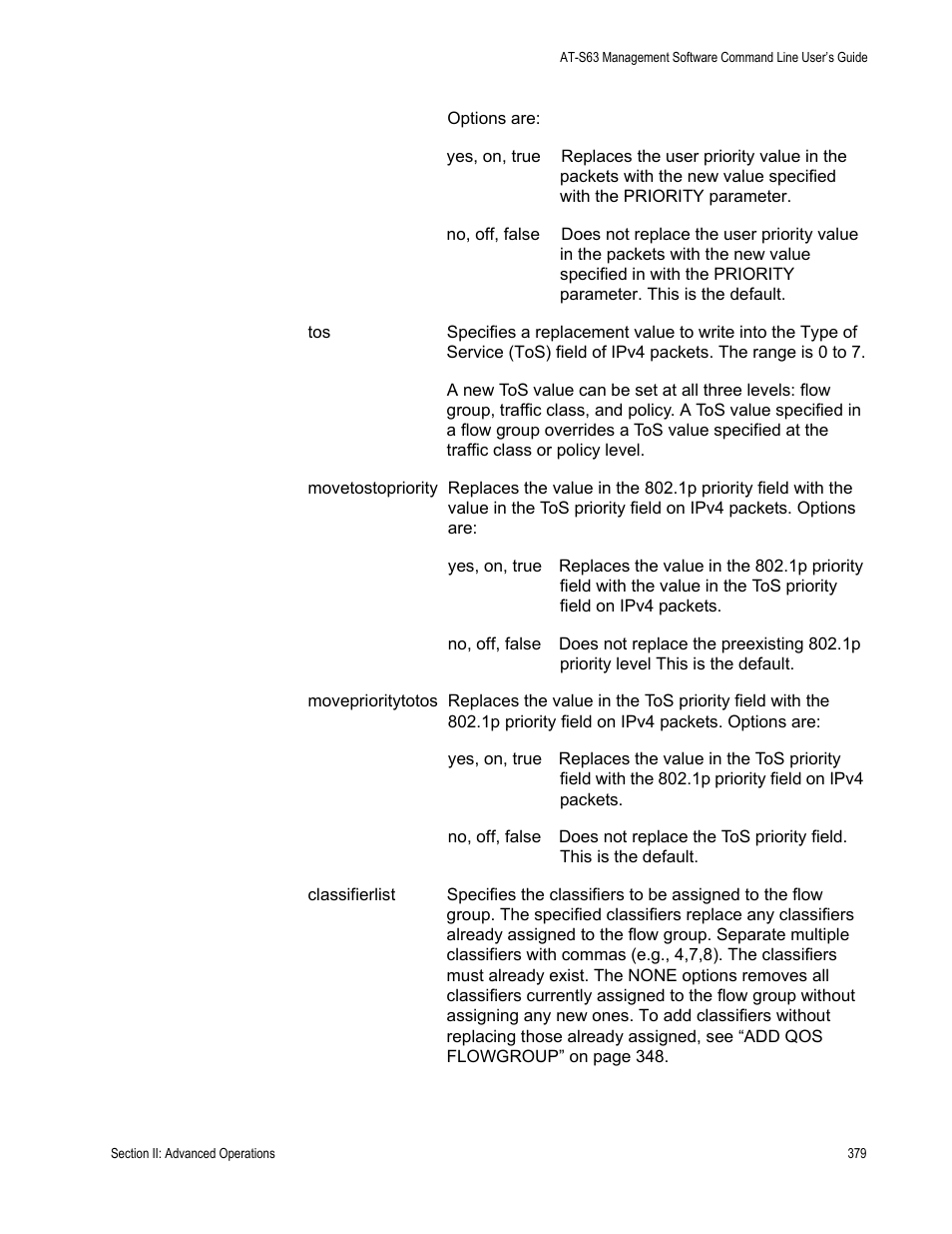 Allied Telesis AT-S63 User Manual | Page 379 / 836