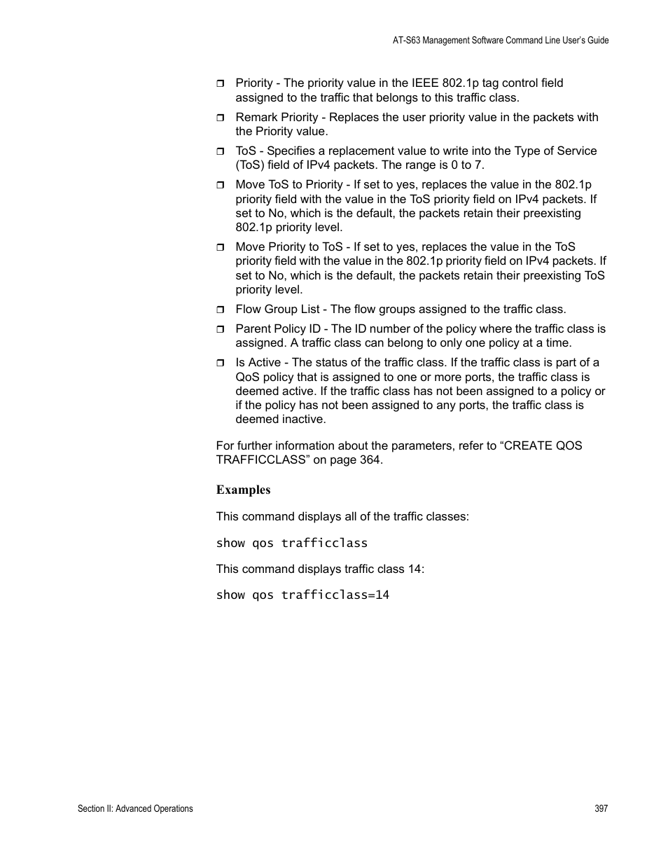 Allied Telesis AT-S63 User Manual | Page 397 / 836