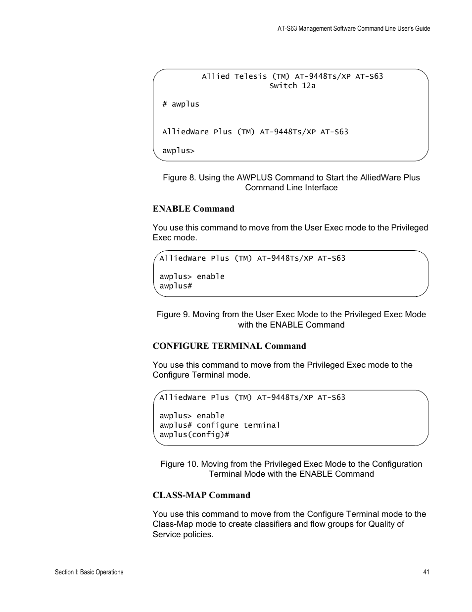 Allied Telesis AT-S63 User Manual | Page 41 / 836