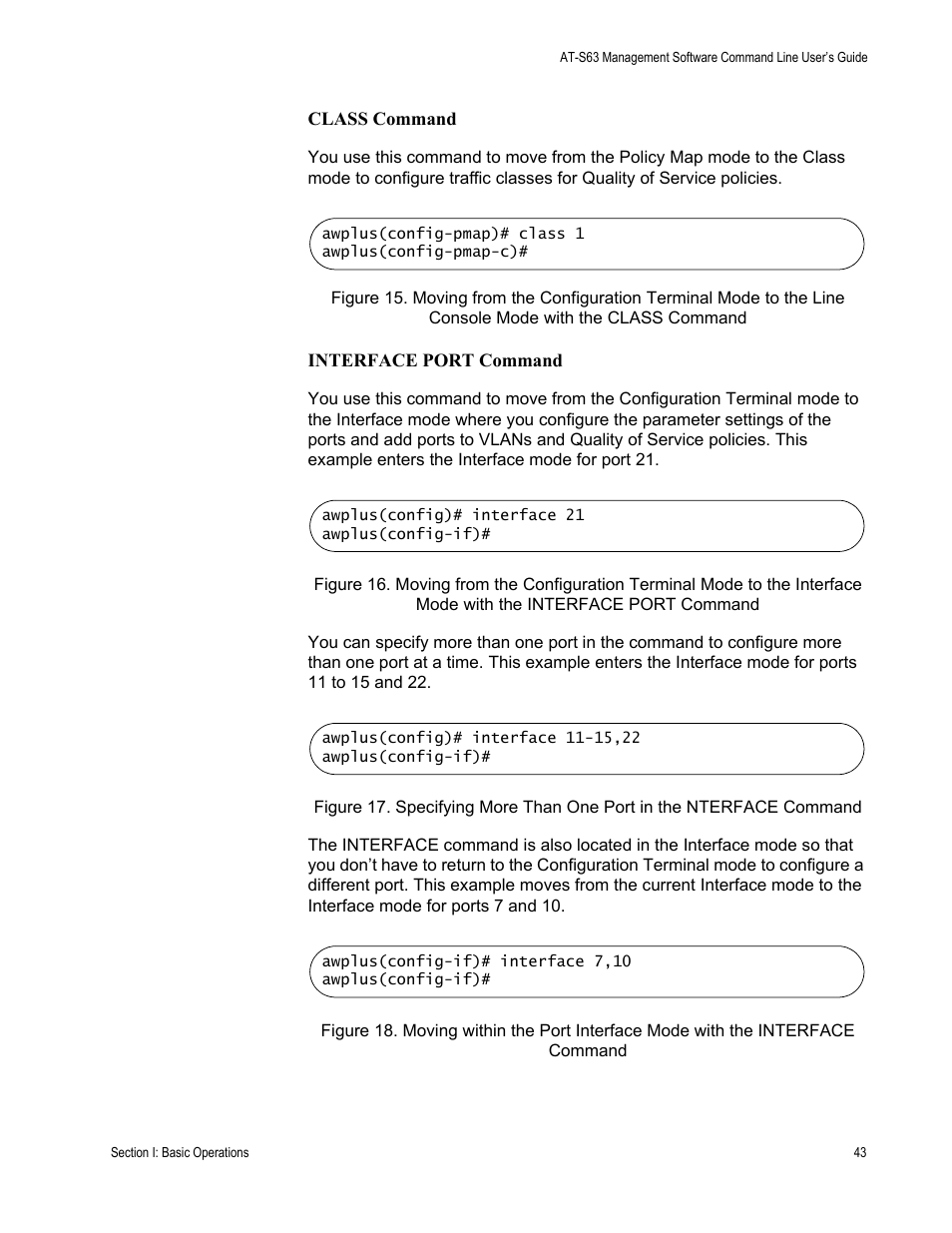 Allied Telesis AT-S63 User Manual | Page 43 / 836