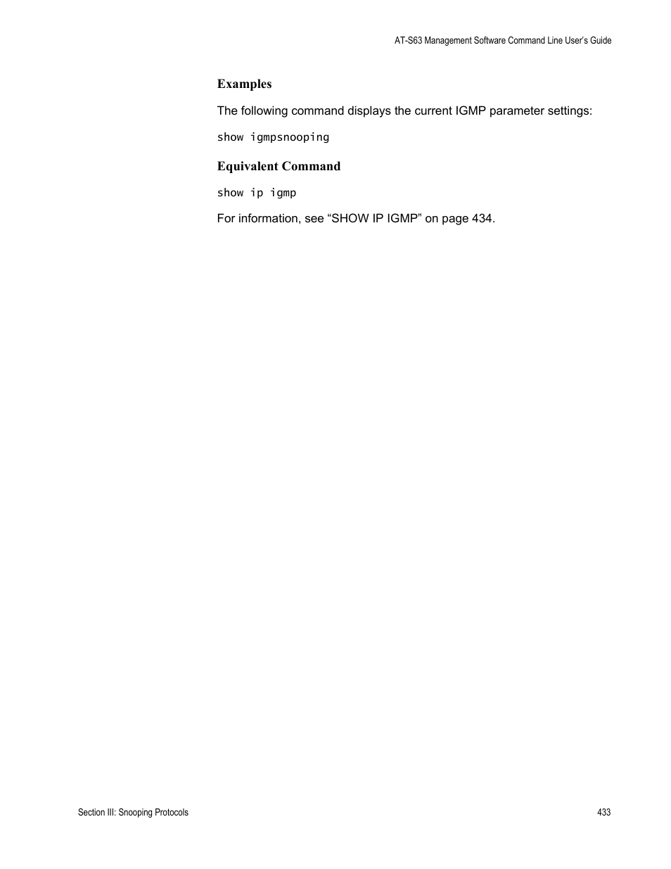 Allied Telesis AT-S63 User Manual | Page 433 / 836