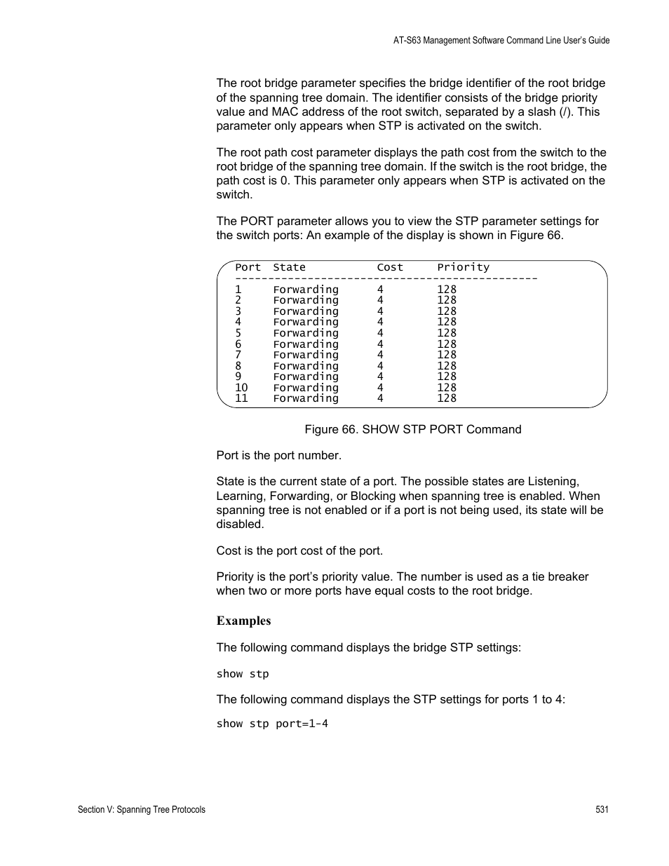 Allied Telesis AT-S63 User Manual | Page 531 / 836