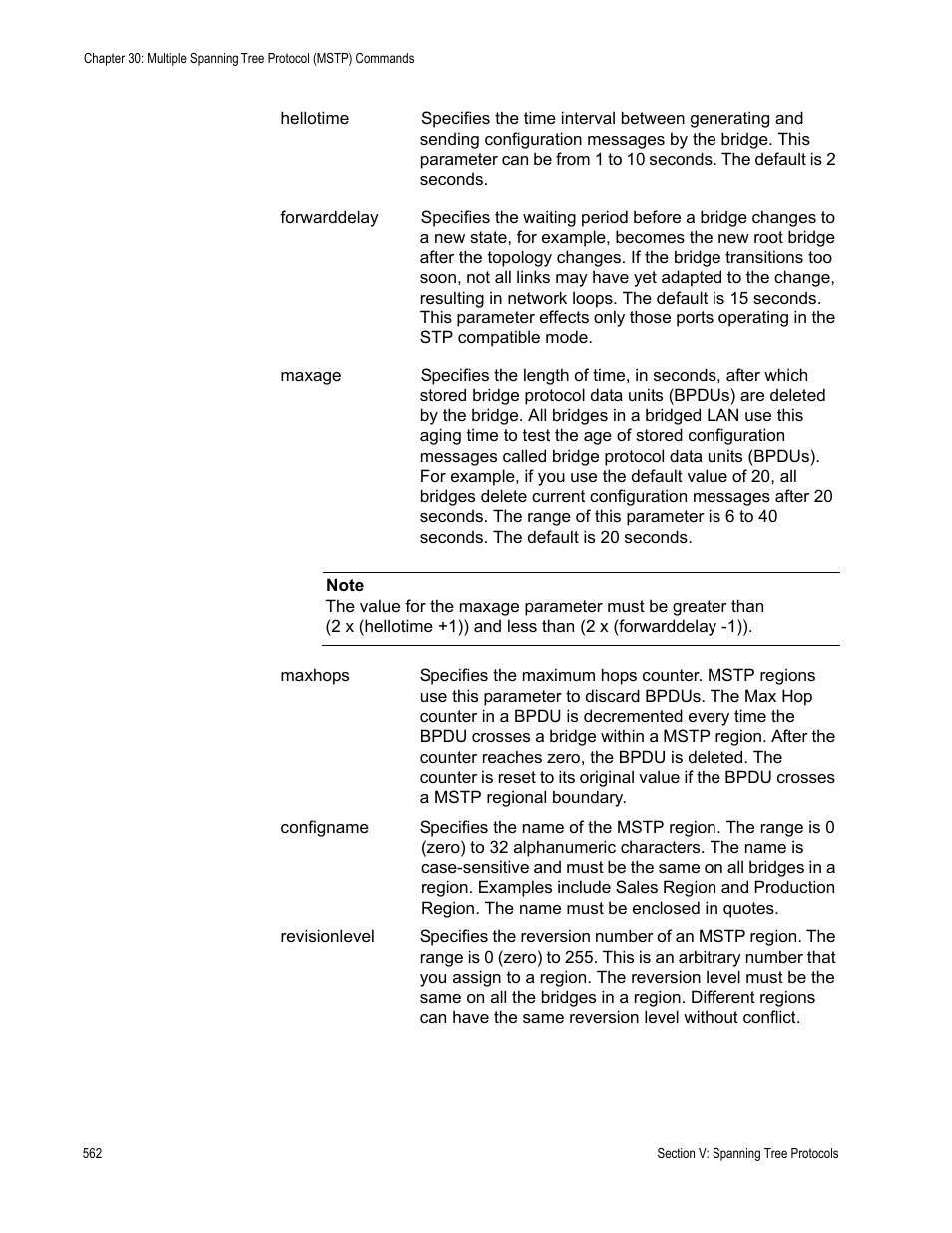 Allied Telesis AT-S63 User Manual | Page 562 / 836