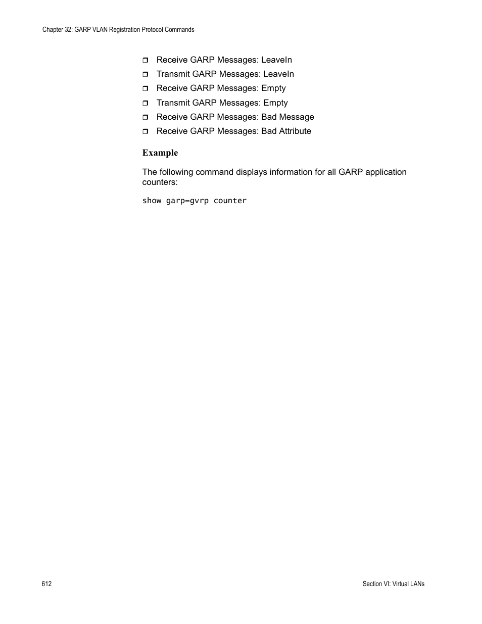 Allied Telesis AT-S63 User Manual | Page 612 / 836