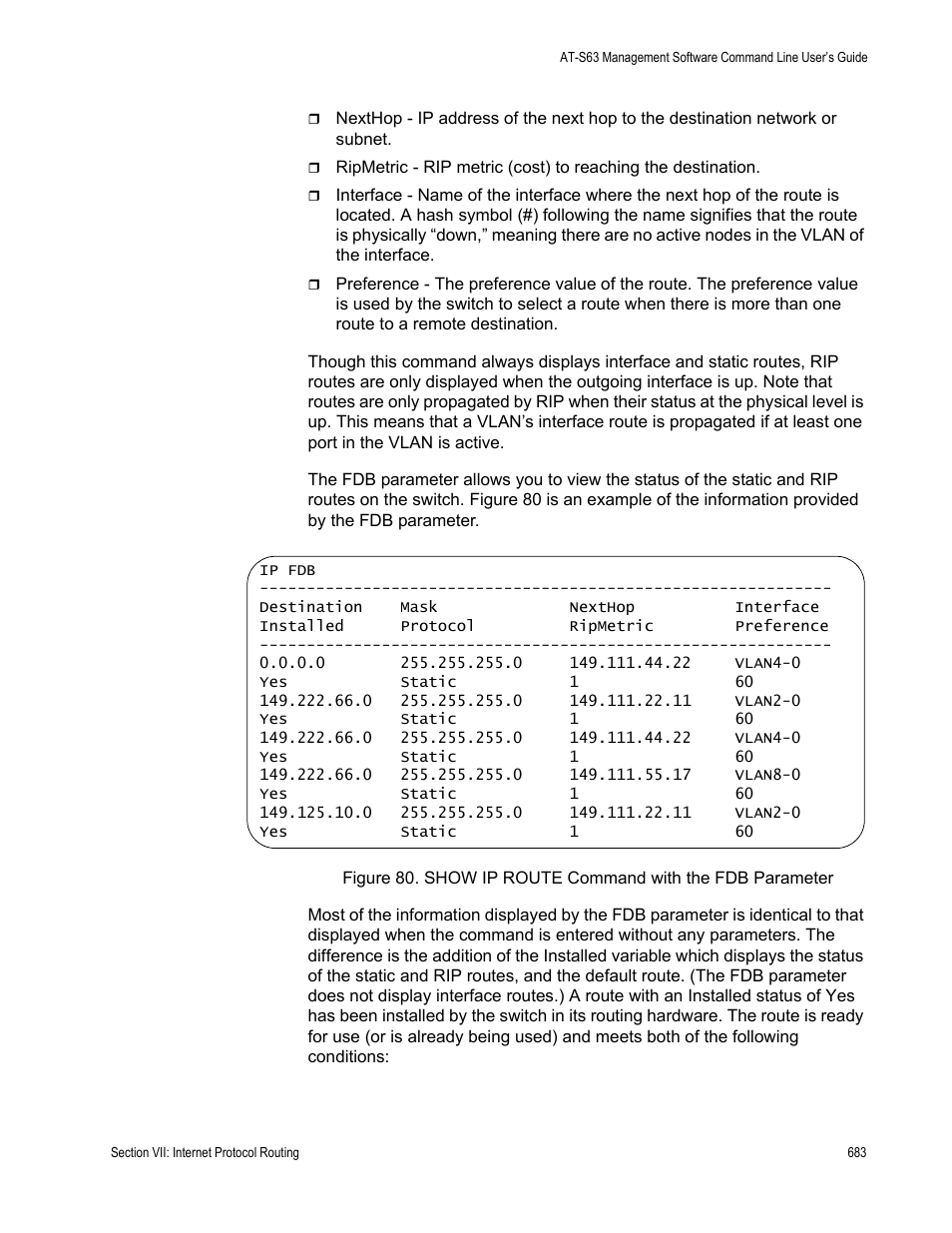 Allied Telesis AT-S63 User Manual | Page 683 / 836
