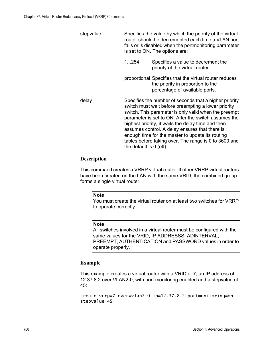 Allied Telesis AT-S63 User Manual | Page 700 / 836