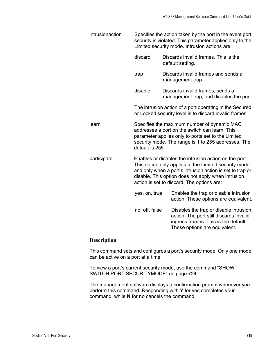 Allied Telesis AT-S63 User Manual | Page 719 / 836