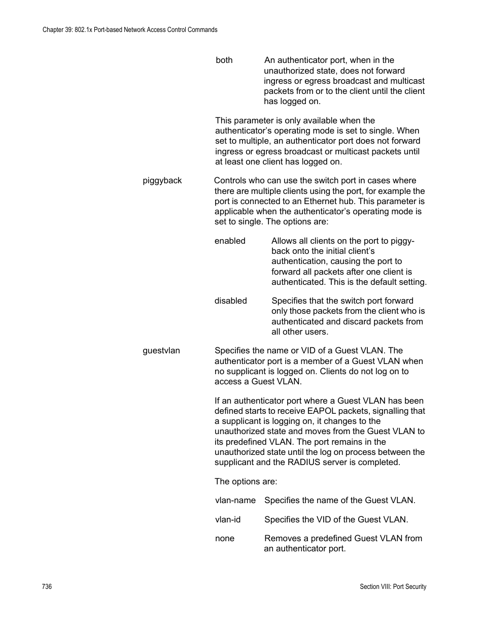 Allied Telesis AT-S63 User Manual | Page 736 / 836