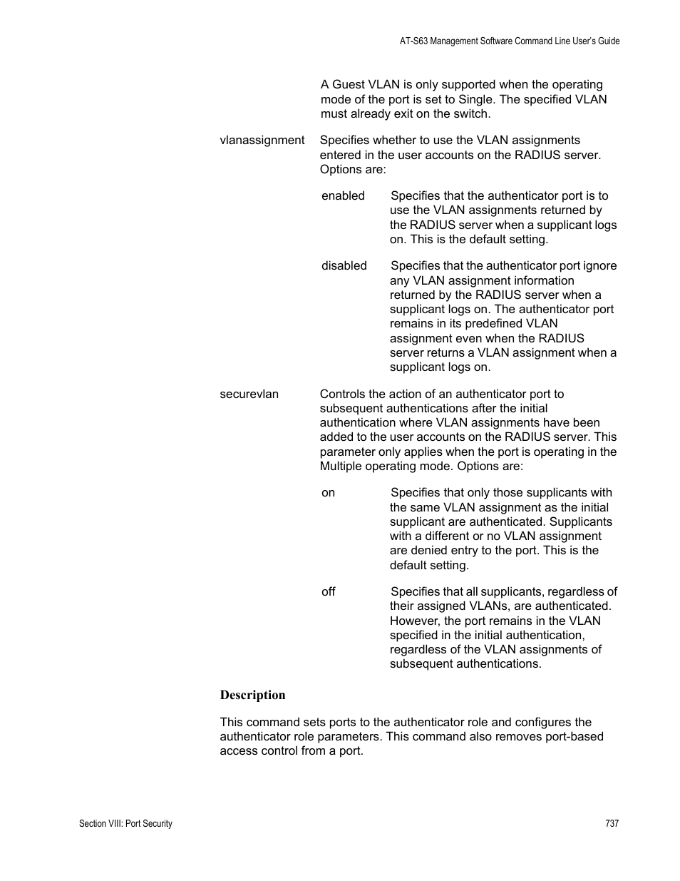 Allied Telesis AT-S63 User Manual | Page 737 / 836