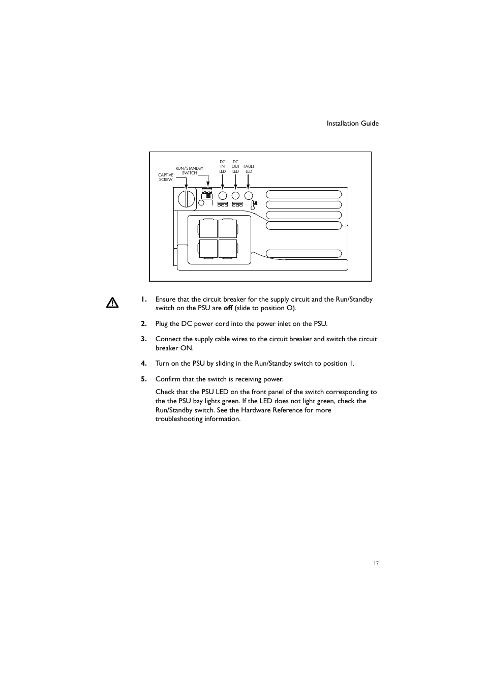 Allied Telesis Removable Power Supply and Fan User Manual | Page 18 / 29