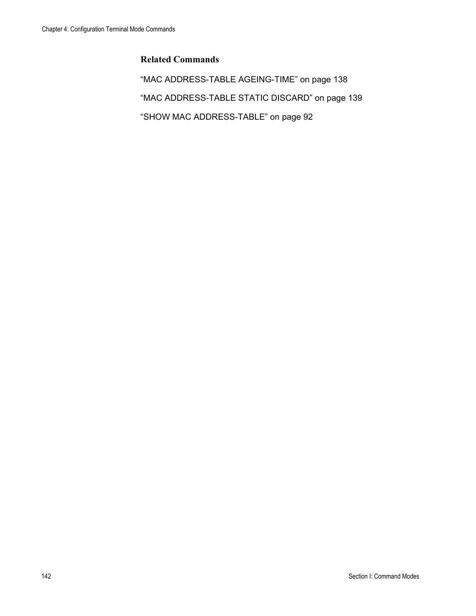 Allied Telesis AT-S100 User Manual | Page 142 / 274