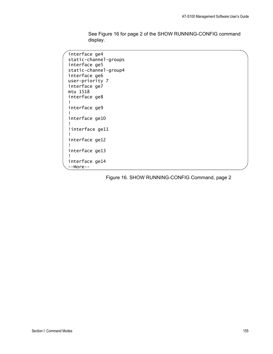 Allied Telesis AT-S100 User Manual | Page 155 / 274