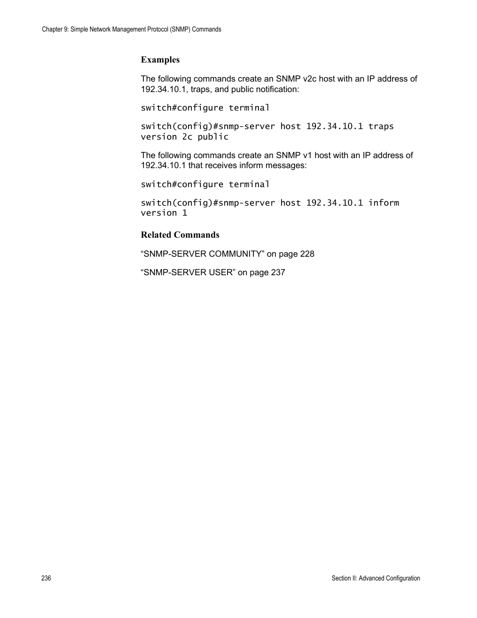 Allied Telesis AT-S100 User Manual | Page 236 / 274