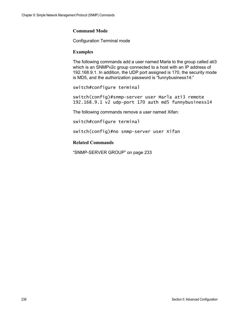 Allied Telesis AT-S100 User Manual | Page 238 / 274