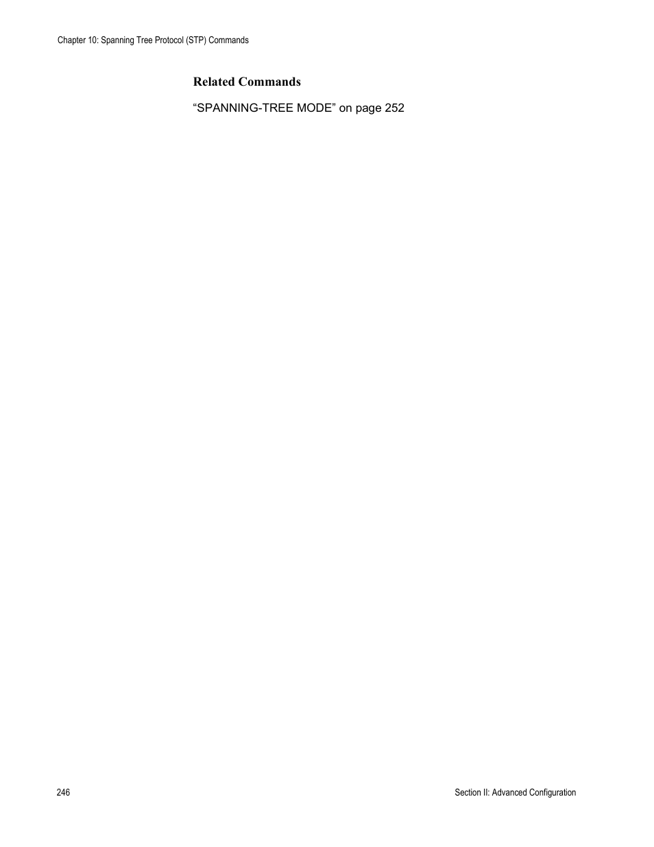 Allied Telesis AT-S100 User Manual | Page 246 / 274