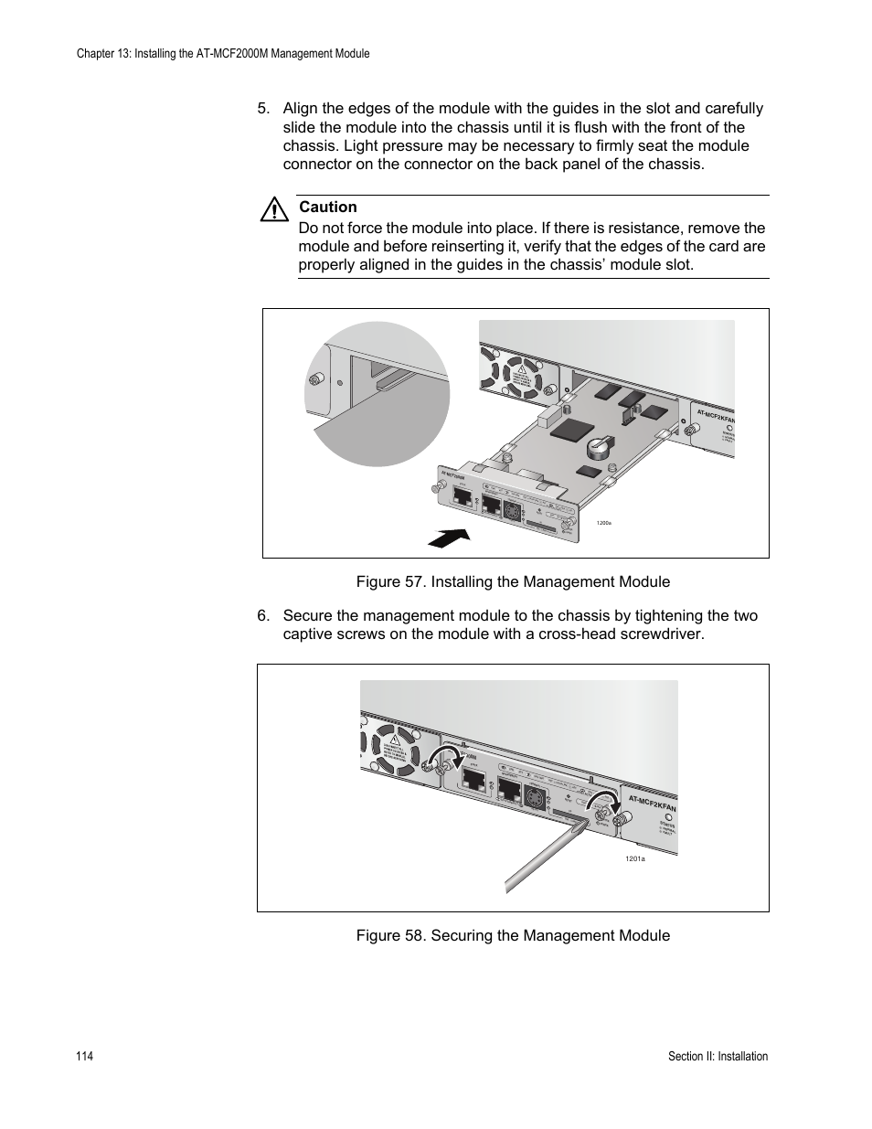 Rdy busy, Boot rdy fault | Allied Telesis AT-MCF2300 User Manual | Page 114 / 190