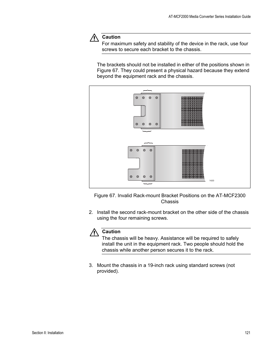 Allied Telesis AT-MCF2300 User Manual | Page 121 / 190