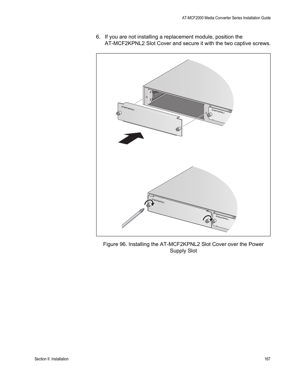 Allied Telesis AT-MCF2300 User Manual | Page 167 / 190