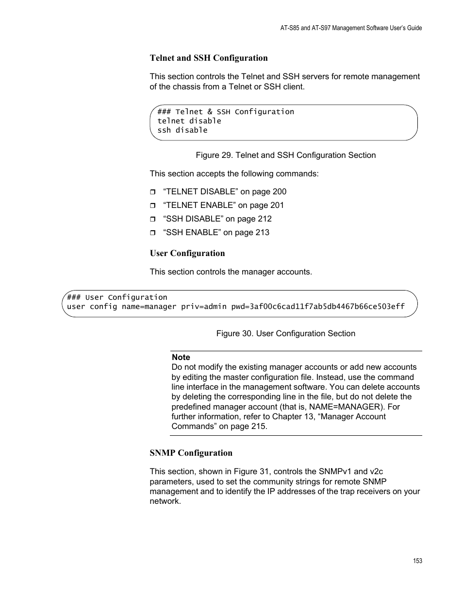 Allied Telesis AT-S97 User Manual | Page 153 / 248