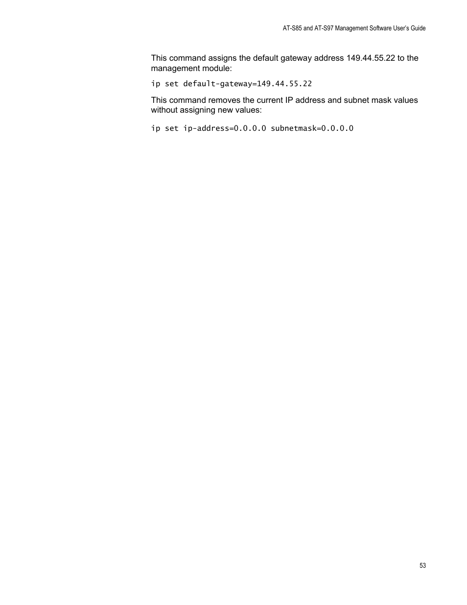 Allied Telesis AT-S97 User Manual | Page 53 / 248