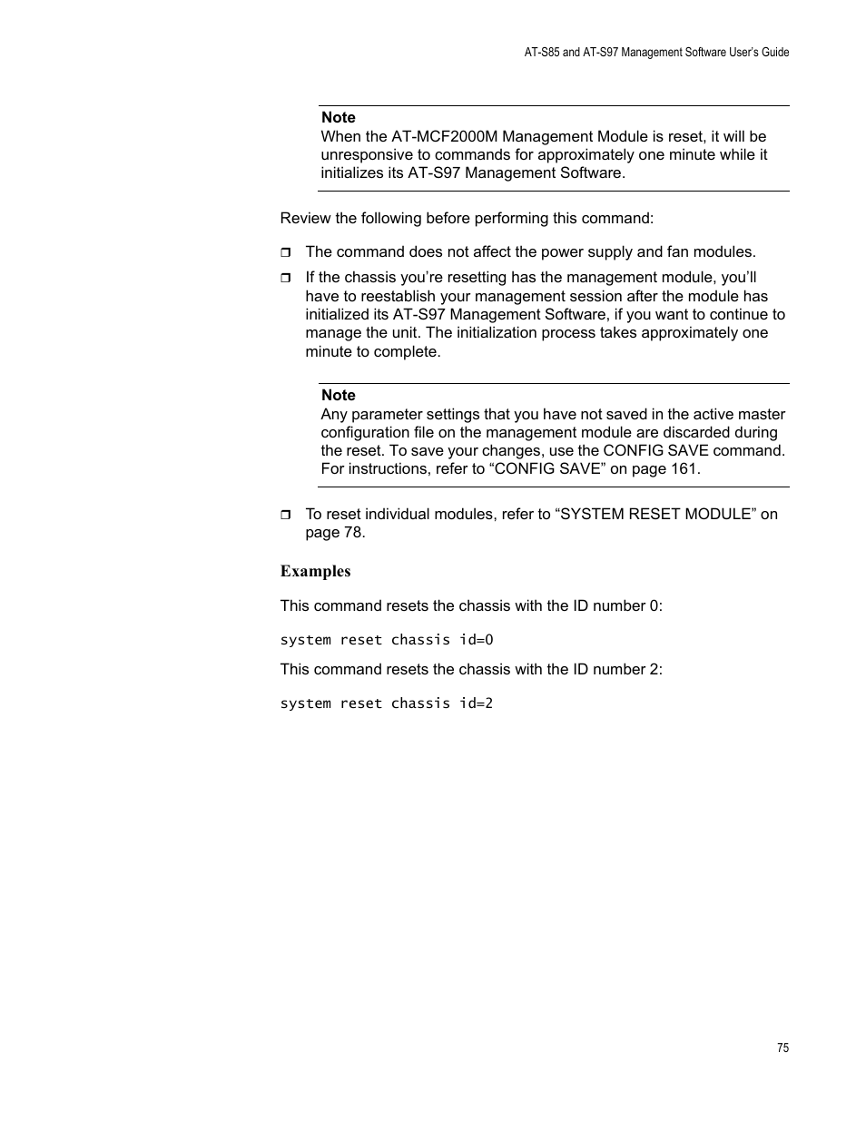 Allied Telesis AT-S97 User Manual | Page 75 / 248