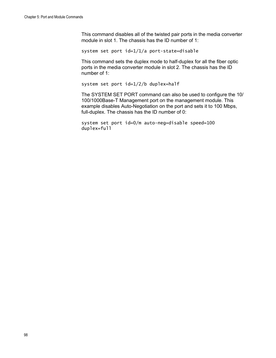 Allied Telesis AT-S97 User Manual | Page 98 / 248