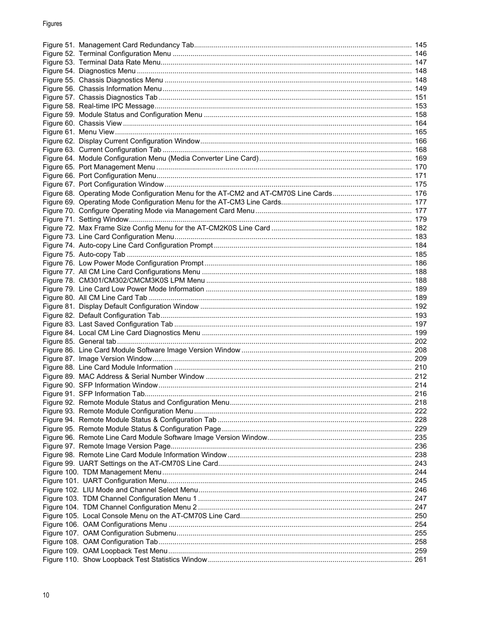 Allied Telesis AT-S102 User Manual | Page 10 / 374