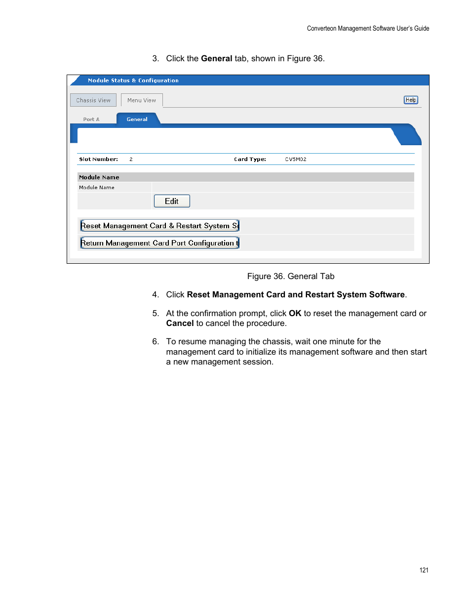 Figure 37. general tab | Allied Telesis AT-S102 User Manual | Page 121 / 374