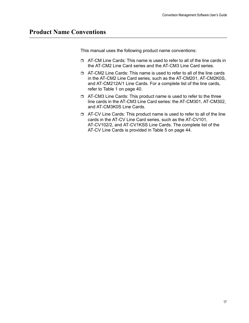 Product name conventions | Allied Telesis AT-S102 User Manual | Page 17 / 374