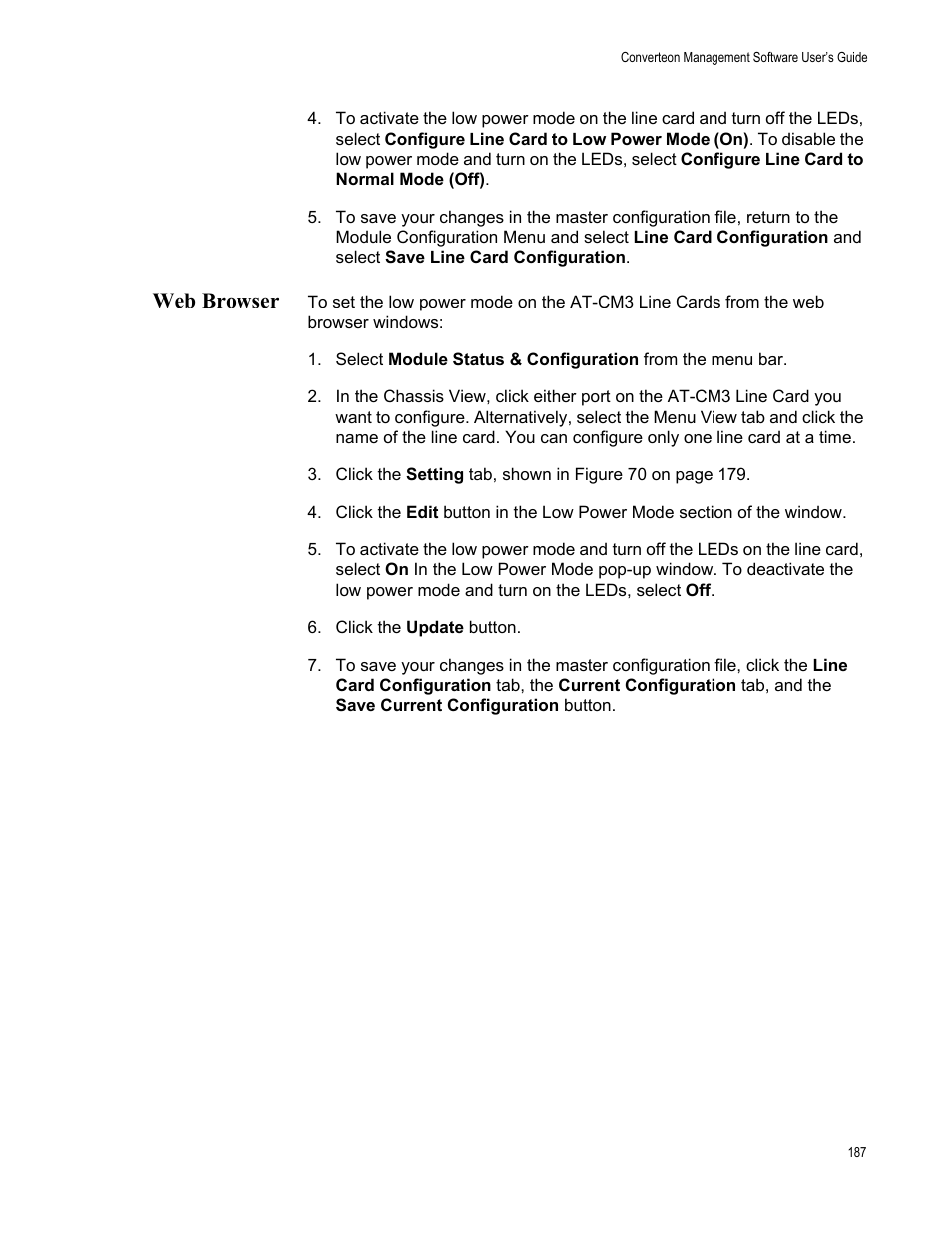 Web browser | Allied Telesis AT-S102 User Manual | Page 187 / 374