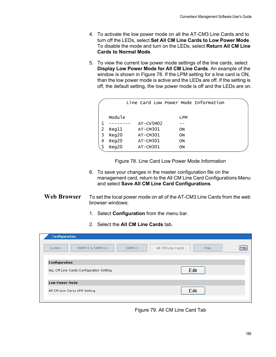 Web browser | Allied Telesis AT-S102 User Manual | Page 189 / 374