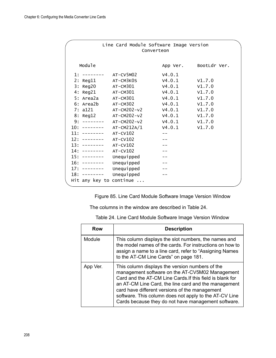 Allied Telesis AT-S102 User Manual | Page 208 / 374
