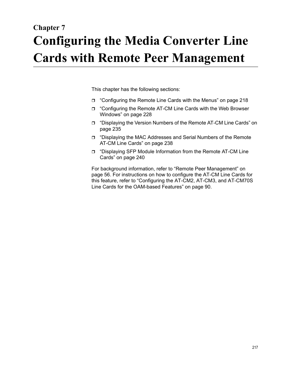 Chapter 7 | Allied Telesis AT-S102 User Manual | Page 217 / 374