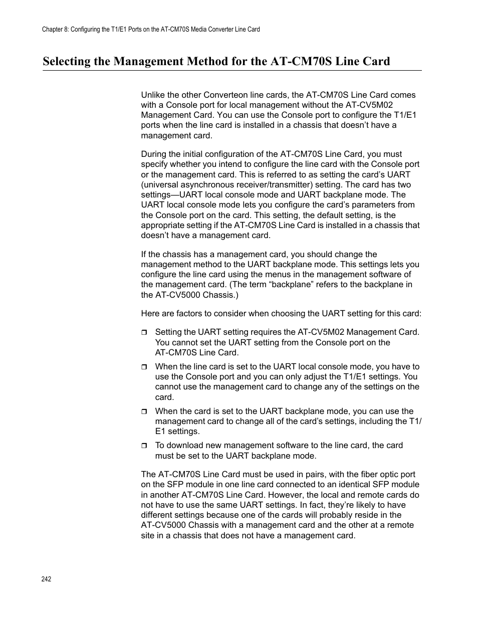 Allied Telesis AT-S102 User Manual | Page 242 / 374