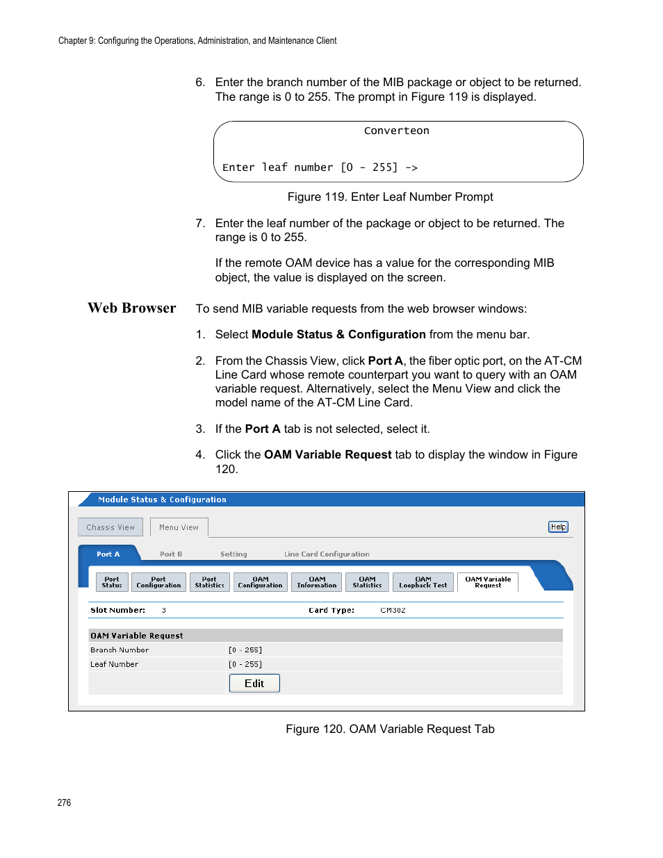 Web browser | Allied Telesis AT-S102 User Manual | Page 276 / 374