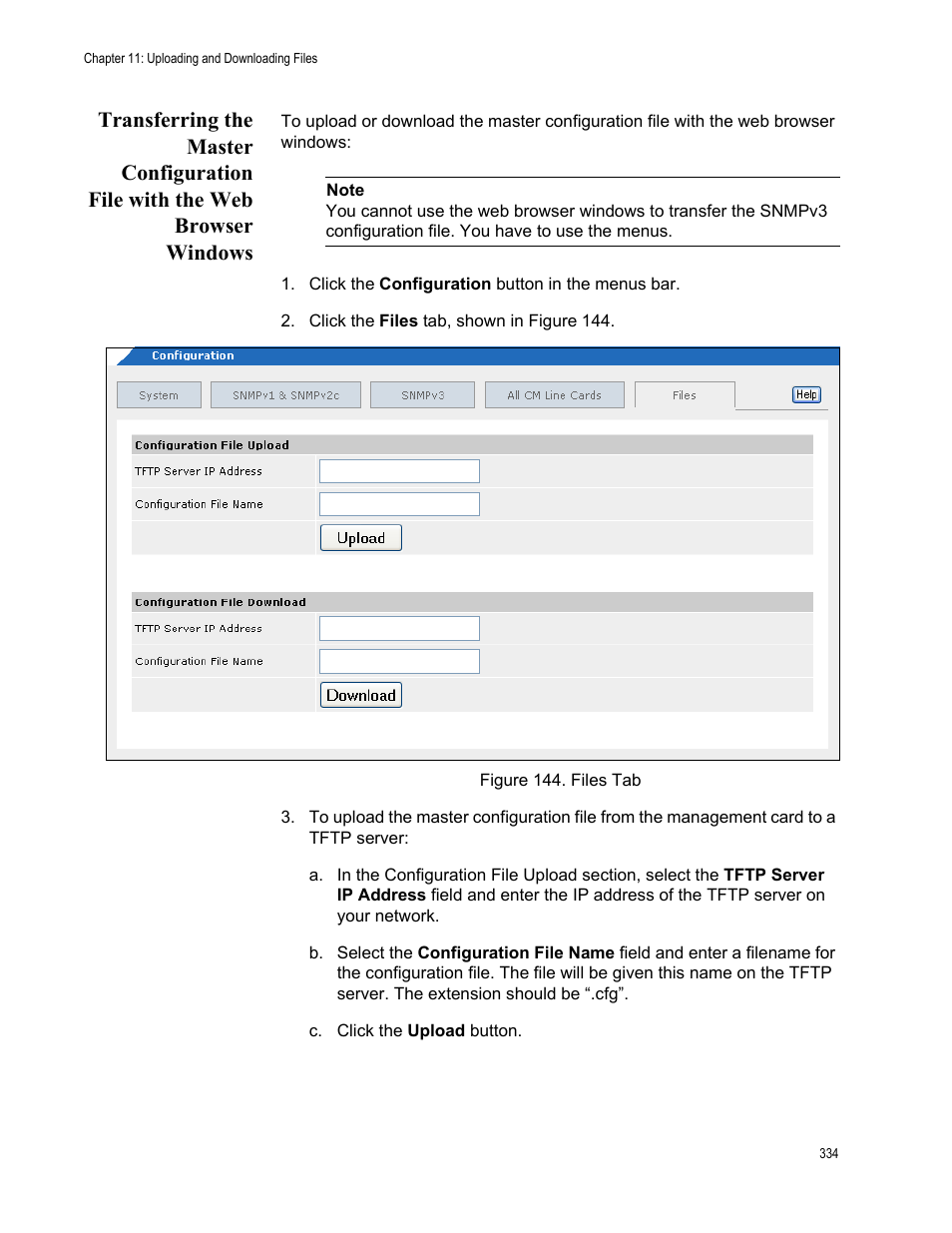 Figure 145. files tab | Allied Telesis AT-S102 User Manual | Page 334 / 374