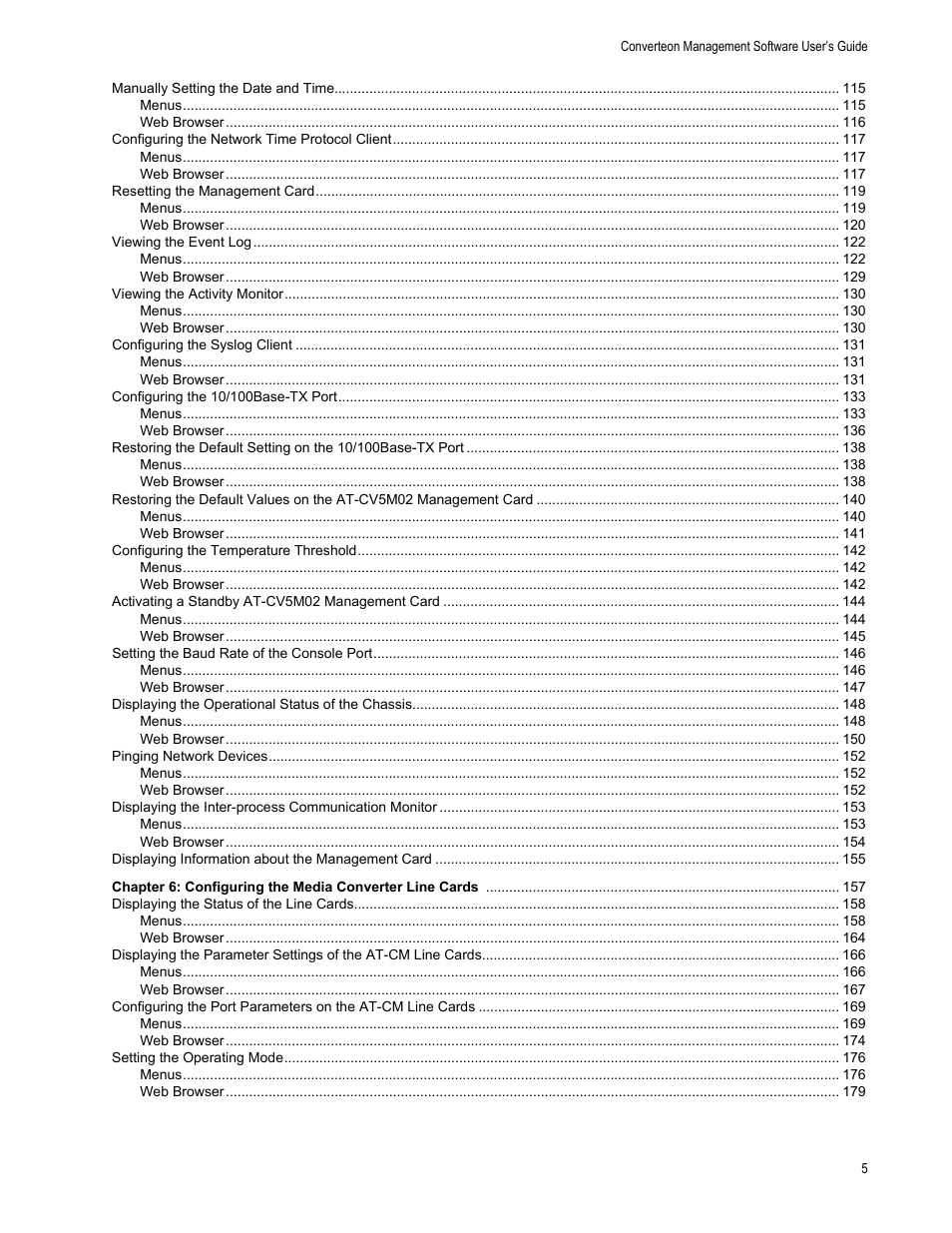 Allied Telesis AT-S102 User Manual | Page 5 / 374